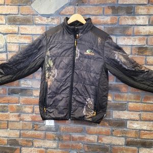 Mossy Oak Eclipse Thinsulate Camouflage LongSleeve Lined Zippered Jacket Coat